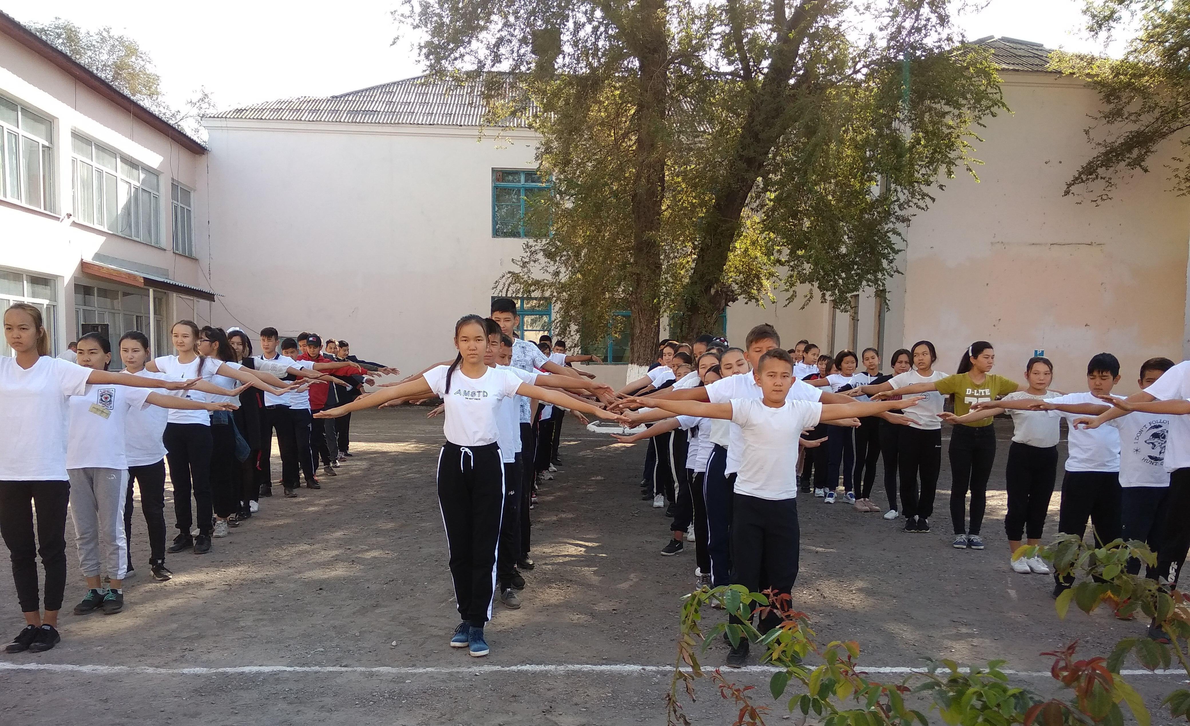 «Ыбырай Алтынсарин атындағы орта мектебі» КММ Денсаулық күніне орай іс – шаралар өткізілді. 