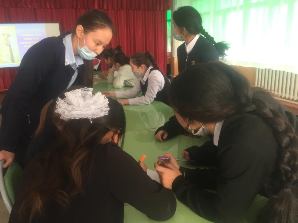 Шу қаласы "Ыбырай Алтынсарин атындағы орта мектебі"КММ