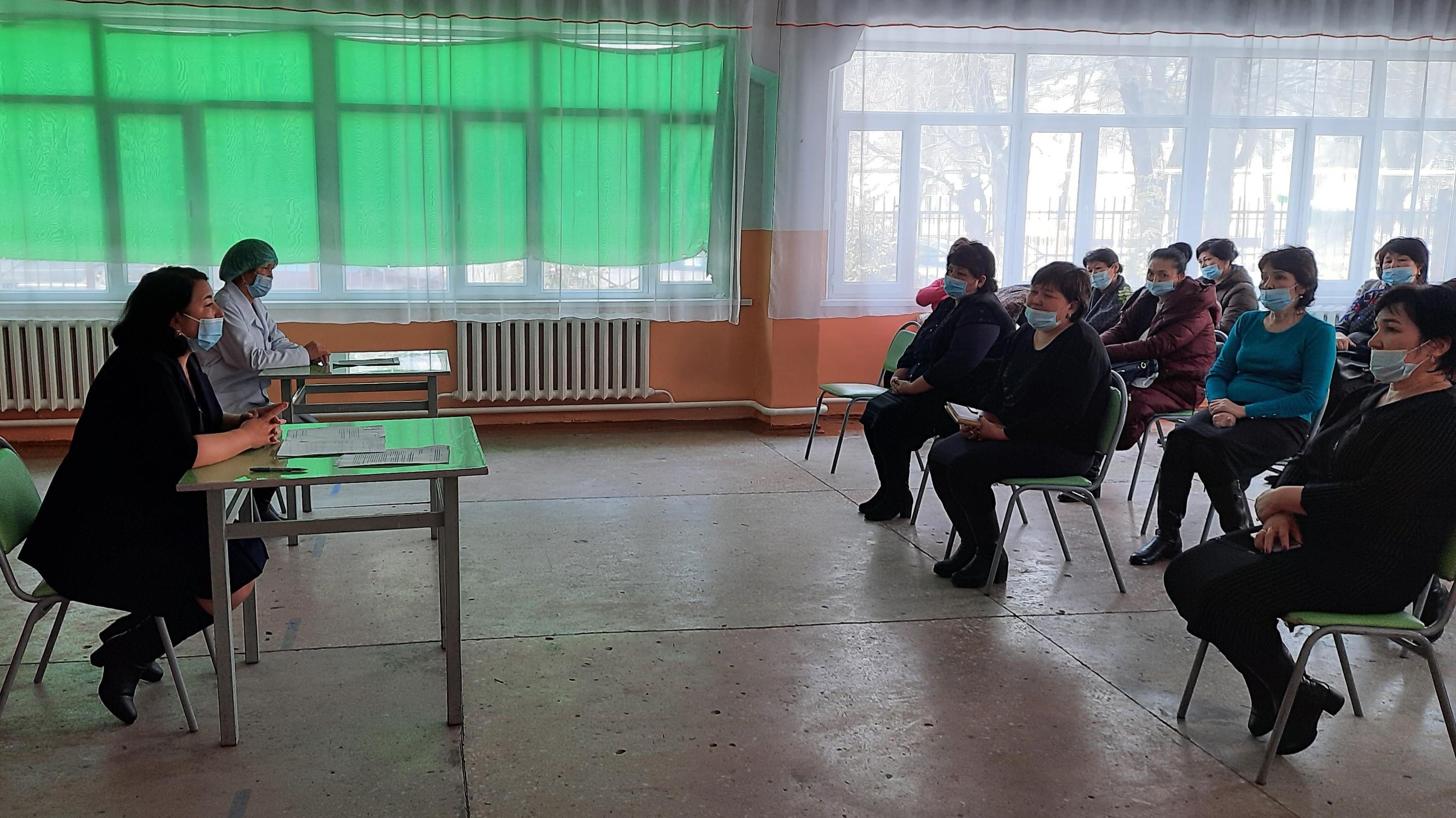 Шу қаласы "Ыбырай Алтынсарин атындағы орта мектебі"КММ