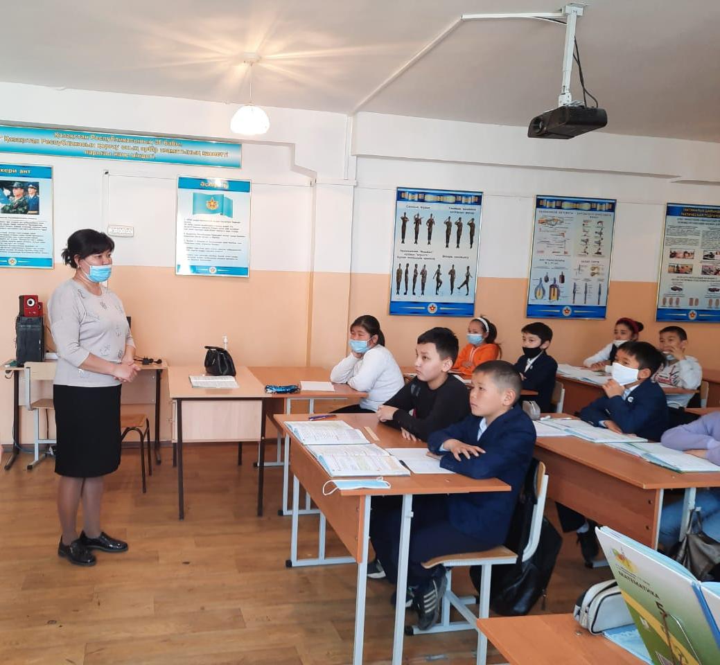 Шу қаласы "Ыбырай Алтынсарин атындағы орта мектебі"КММ