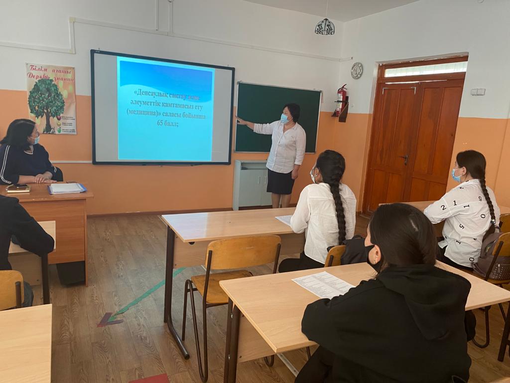 Шу қаласы "Ыбырай Алтынсарин атындағы орта мектебі"КММ