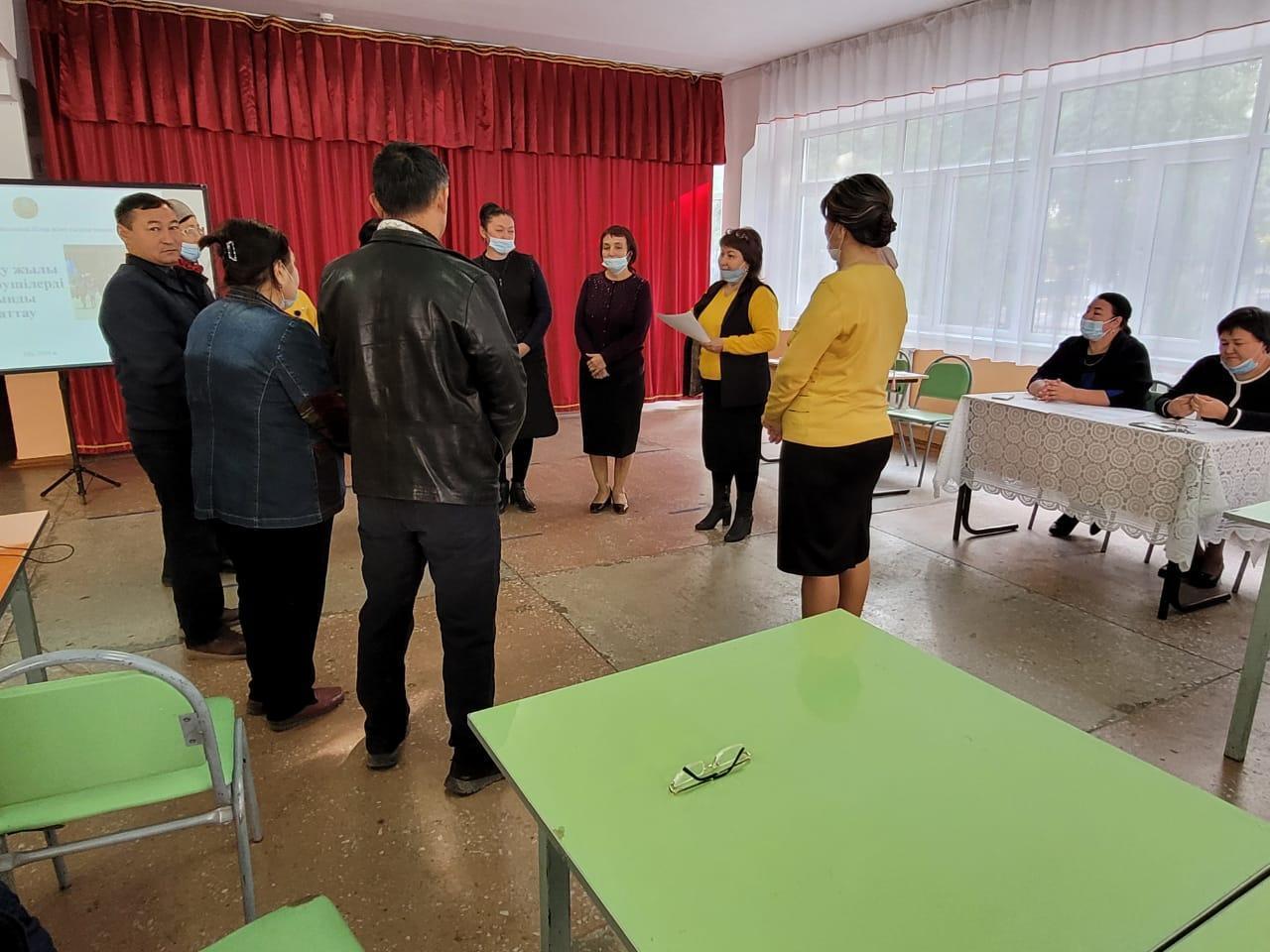 Шу қаласы «Ыбырай Алтынсарин атындағы орта мектебі»КММ