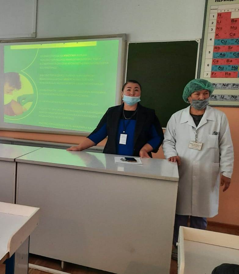 Шу қаласы «Ыбырай Алтынсарин атындағы орта мектебі»КММ