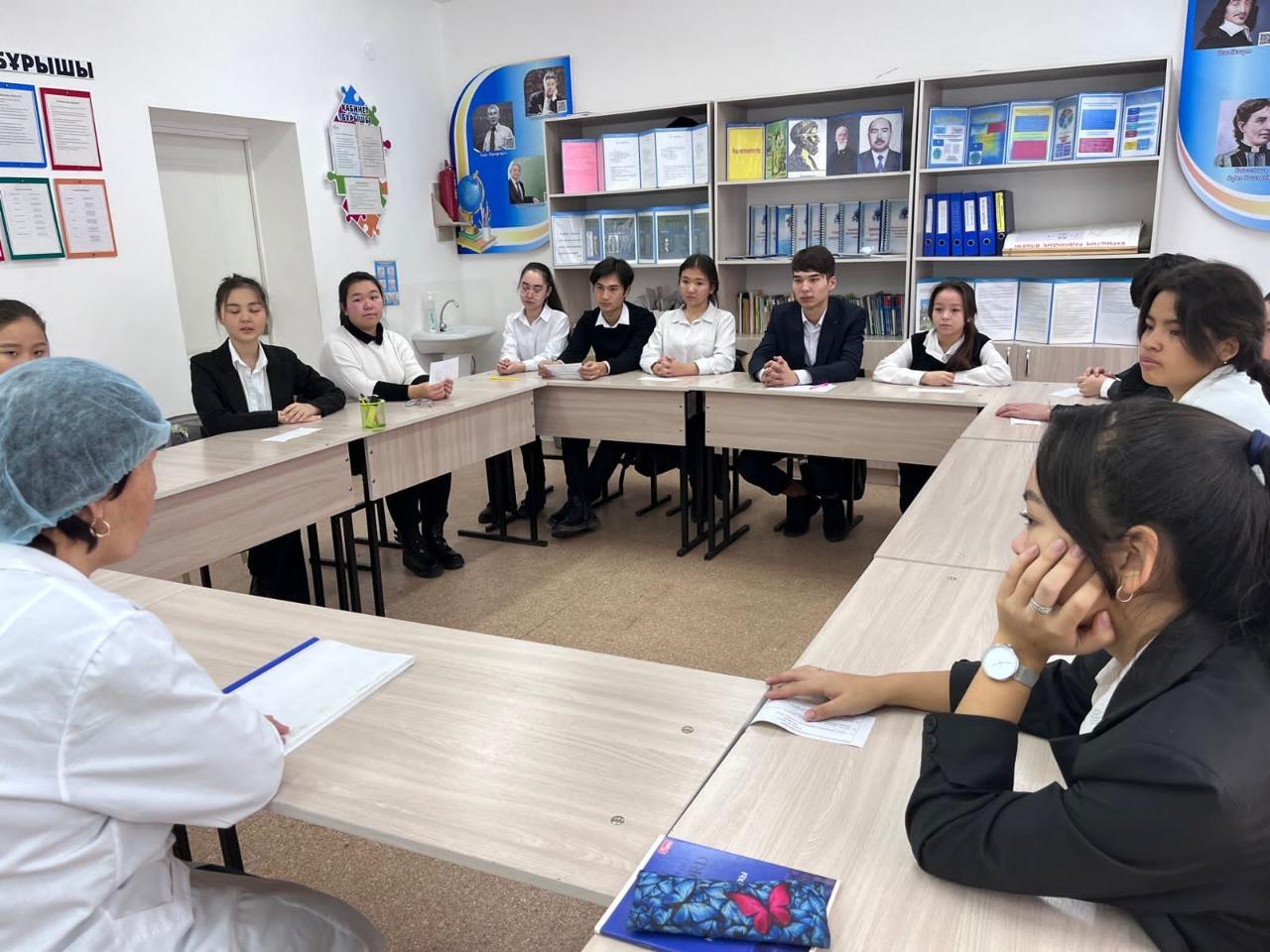 Шу қаласы «Ыбырай Алтынсарин атындағы орта мектебі» КММ